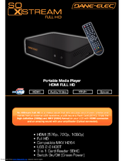 DANE-ELEC SO XSTREAM FULL HD - Datasheet