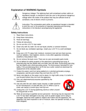 AOC JC240AJ61ED Safety Instructions