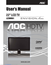 AOC L22W961 User Manual
