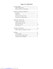 AOC LM923 Manual