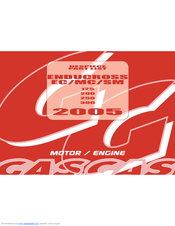 GAS GAS 2005 ENDUCROSS MC 250 Parts List
