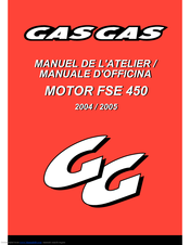 GAS GAS FSE 400 MANUALE OFFICINA Manuale D'officina