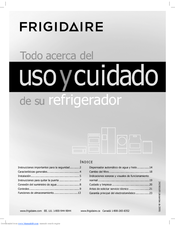Frigidaire FFHS2611LS Uso Y Cuidado