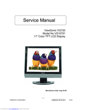 ViewSonic VS10791 Service Manual