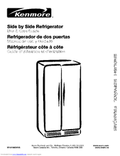 Kenmore 4126 - 21.5 cu. Ft. Non-Dispensing Refrigerator Use And Care Manual