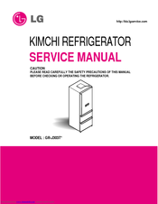 LG GR-J303TS Service Manual