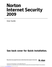 Symantec 14125628 - Norton Internet Security 2009 User Manual