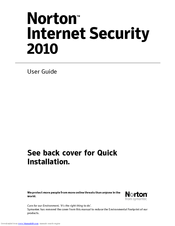 Symantec 20043811 - Norton Internet Security 2010 User Manual