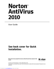 Symantec 20044017 - Norton Antivirus 2010 User Manual