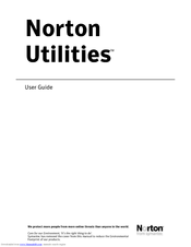 Symantec Norton Utilities Manuals | ManualsLib