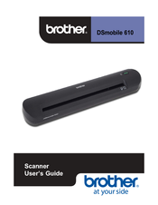 Brother DSmobile 610 Portable Document Scanner User Manual