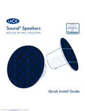 Lacie 130906 - Sound2 Speakers PC Multimedia Quick Install Manual