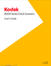 Kodak i6000 Series User Manual
