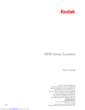 Kodak I1860 - Document Scanner User Manual