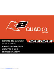 GAS GAS K2 QUAD 50 4 Stroke User Manual
