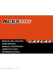 GAS GAS MC65 - 2006 User Manual