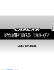 GAS GAS PAMPERA 125 - 2007 Manual