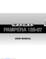 GAS GAS 2007 PAMPERA 125 Manual