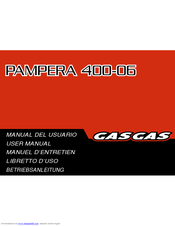 GAS GAS 2006 PAMPERA 400 User Manual