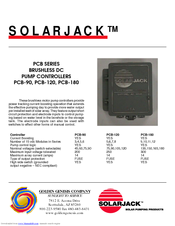 SOLARJACK PCB-90 Datasheet