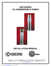 SOLARJACK SDS-D Series Installation Manual