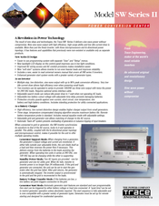 Trace Engineering SW3024E Datasheet
