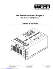 Trace Engineering SW II - REV 4.01 Owner's Manual