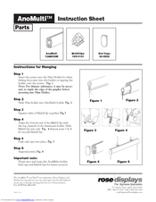Rose Displays ANOMULTI ROUND WITH MULTICLIPS Instruction Sheet