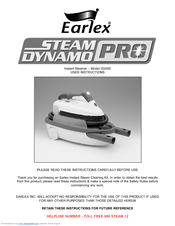 EARLEX Steam Dynamo Pro IS2000 User Instructions