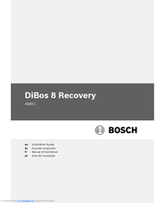 Bosch DB24C4200R2 Installation Manual