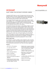 Honeywell EQUIP HCD554IPX Specifications