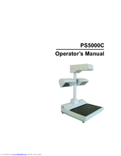 Konica Minolta PS5000C MKII Operator's Manual