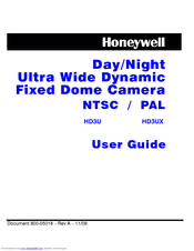 Honeywell HD3UX User Manual