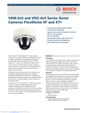 Bosch VDC-445V03-20S Brochure & Specs
