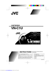 JVC V.NETWORKS VN-C1U Instructions Manual