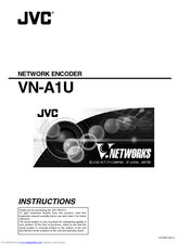 JVC VN-A1U - Network Encoder Instructions Manual