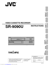JVC SR-9090U - High Resolution 960 Hour Density Instructions Manual