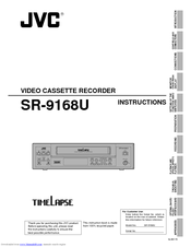 JVC SR-9168U - 168 Hour Realtime/high Density Recorder Instructions Manual