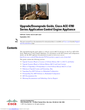 Cisco ACE-4710-1F-K9 User Manual