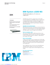 IBM 4252E1U Datasheet