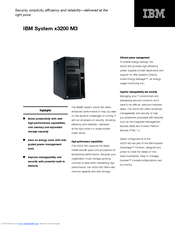 IBM 7327E1U Brochure & Specs