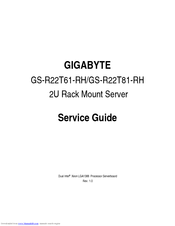 Gigabyte GS-R22T81 Service Manual