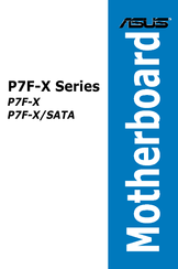 Asus P7F-X SATA User Manual