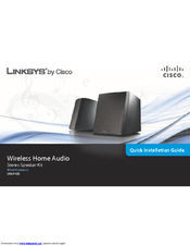 Linksys DMSPK50 - Stereo Speaker Kit Left Quick Installation Manual