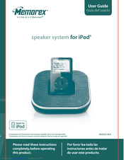 Memorex Mi2032 - Portable Speakers With Digital Player Dock User Manual