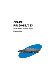 Asus RS160-E2 User Manual