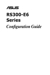 Asus RS300-E6 PS4 Configuration Manual