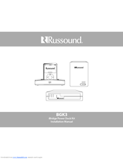 RUSSOUND iBridge BGK3 Installation Manual