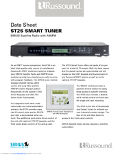 RUSSOUND ST2S Datasheet