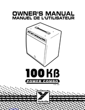 YORKVILLE 100KB Power Combo Owner's Manual
